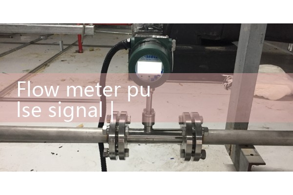 Flow meter pulse signal